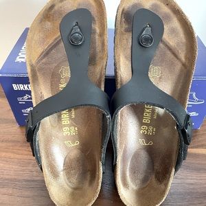 Birkenstock Gizeh Black Sandals
